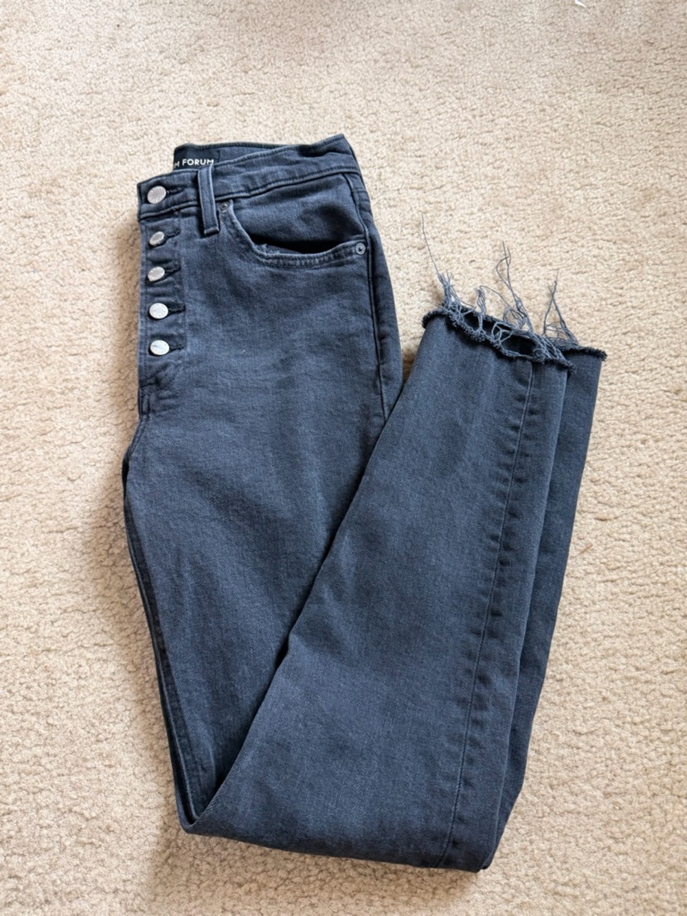 Denim Forum The Yoko High Rise Slim  Jeans Size 26